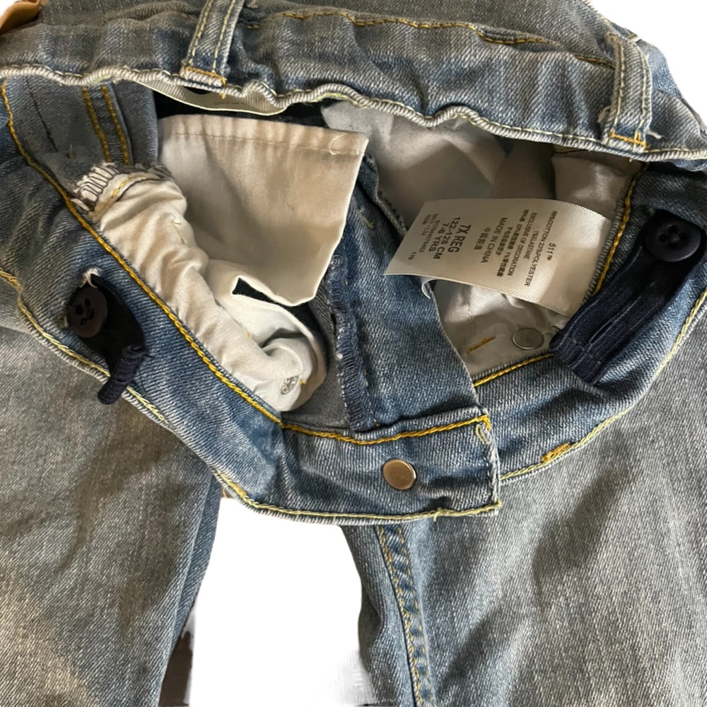 Girls Levi’s 511 Slim Jeans - Size 7x - Picture 7 of 10